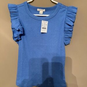 NWT Girls crew cuts brand top in size large (10-11)